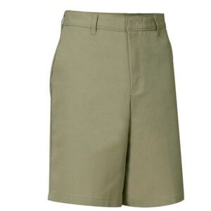 youth khaki uniform shorts, 3pk.
